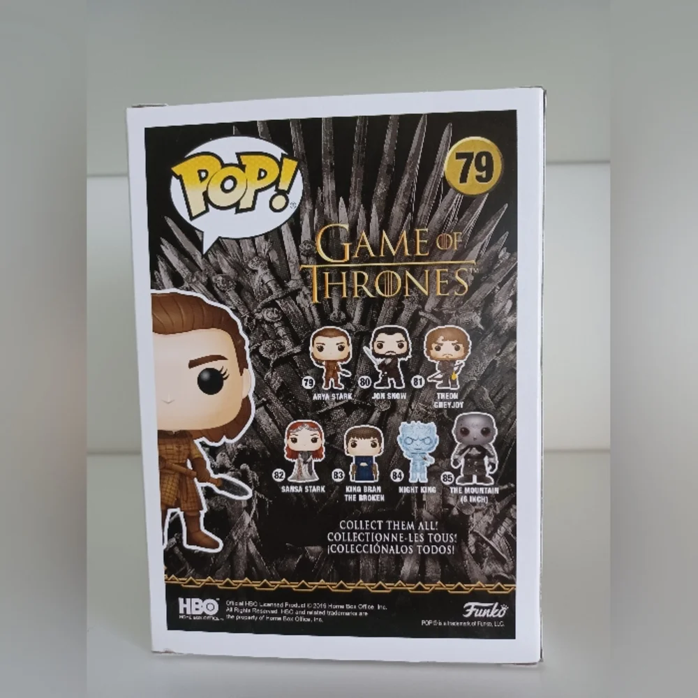 Arya Stark From Game Of Thrones 79 Vinyl Figure‎ Funko Pop Toy Collectible